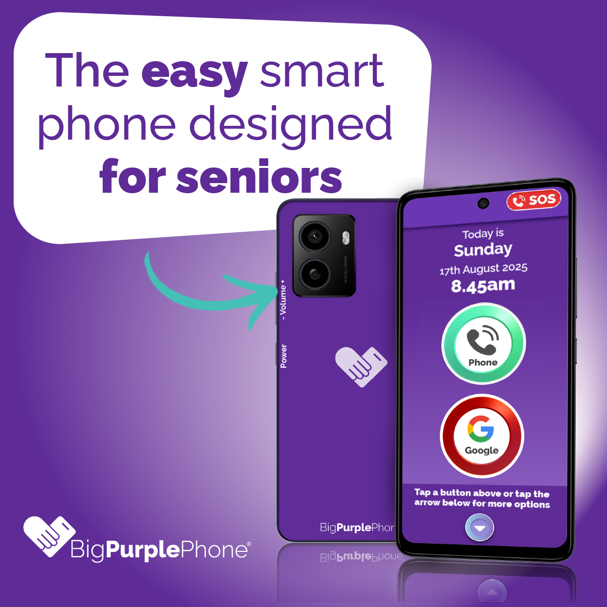 Best mobile for seniors designed with a simplified interface and large buttons for easy use.